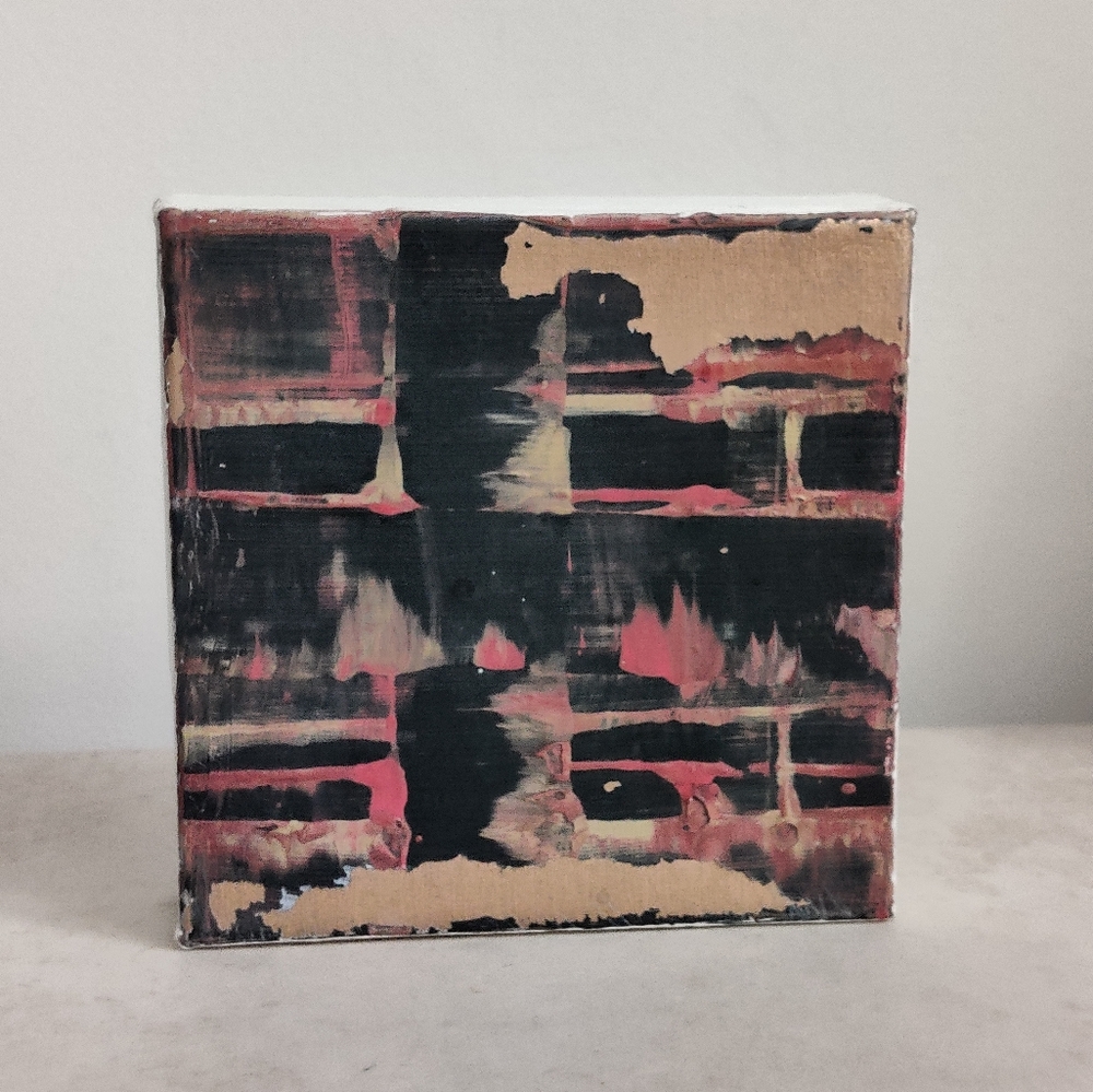 Abstract Expressionist Canvas Art By Miriam Cabessa